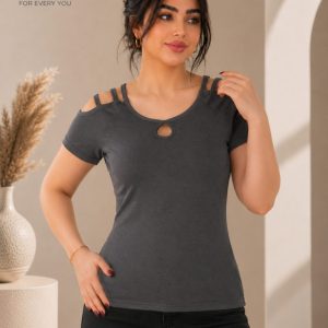 تاپ زنانه سه بند مشکی